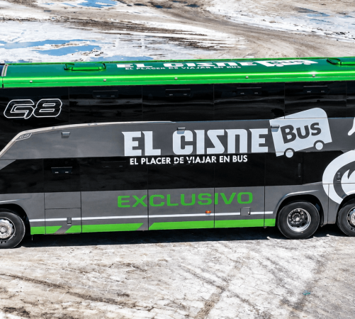Autobús de lujo El Cisne en salinas
